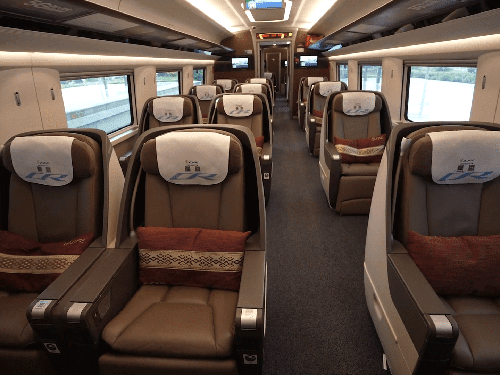 High-Speed Train Seats