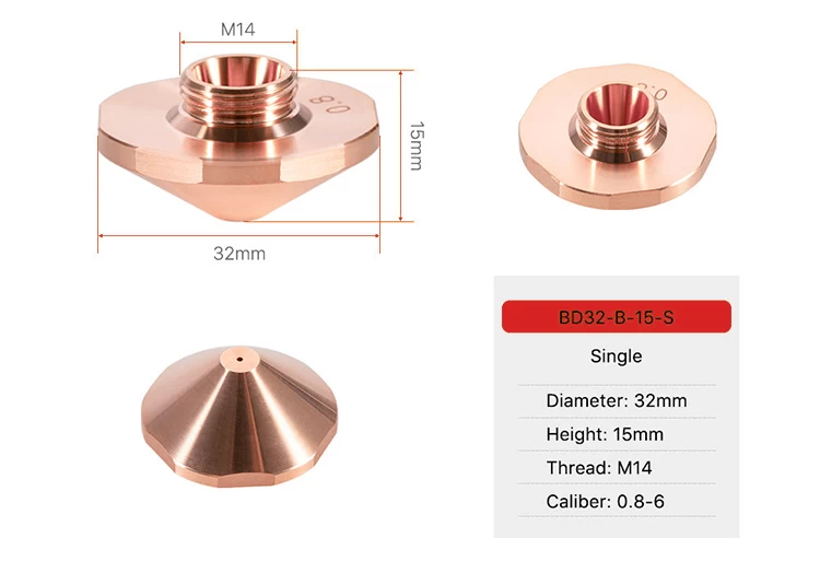 BD Series Laser Nozzles D32 - 1