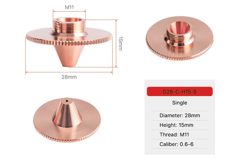 D28 Series C Type Laser Nozzles 1