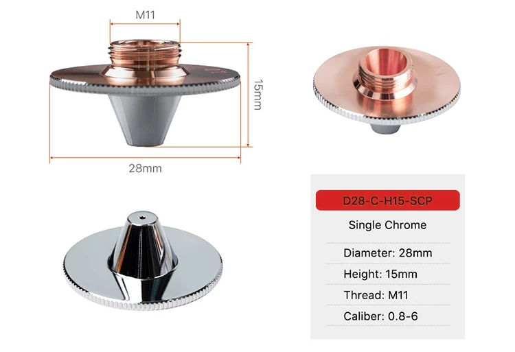 D28 Series C Type Laser Nozzles 3