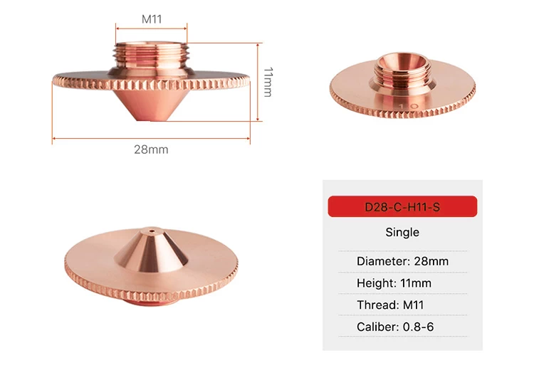 D28 Series C Type Laser Nozzles 5