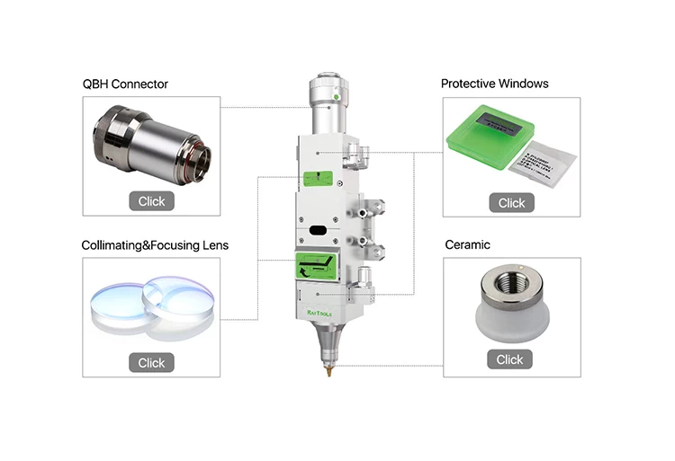 Laser Ceramics for Raytools BT240S - 5