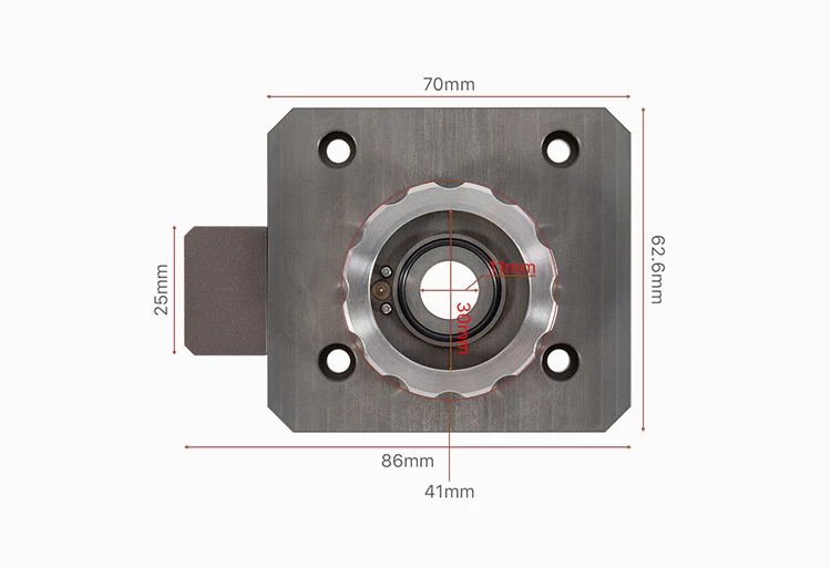 Nozzle Connector for Raytools BT240S - 3