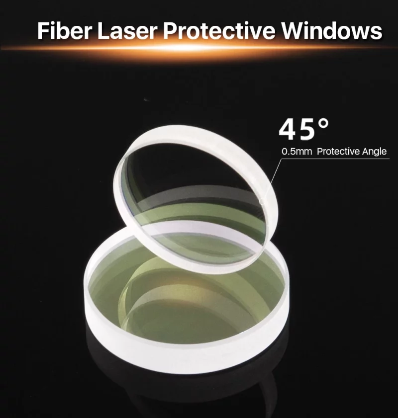 JGS1 Fused Silica Fiber Laser Protective Windows - Product Details 2