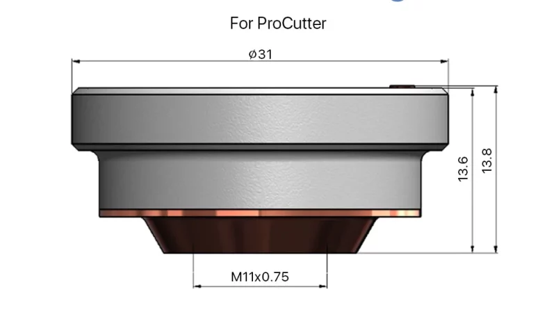 KT XB Laser Ceramics for Precitec ProCutter - Product Details 1