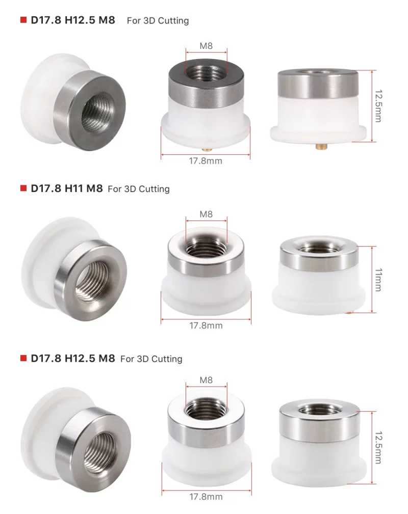 Laser Ceramic Body Nozzle Holder Ring for Ospri - Product Details 2