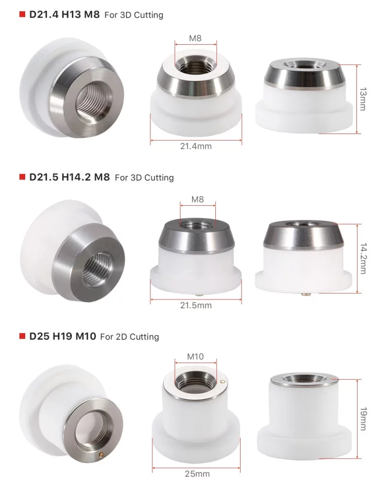 Laser Ceramic Body Nozzle Holder Ring for Ospri - Product Details 3
