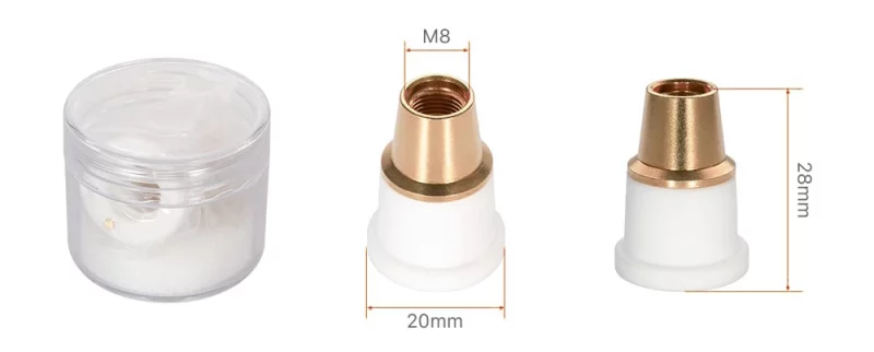 Laser Ceramics D20 H28 M8 for BOCI - Product Details 1