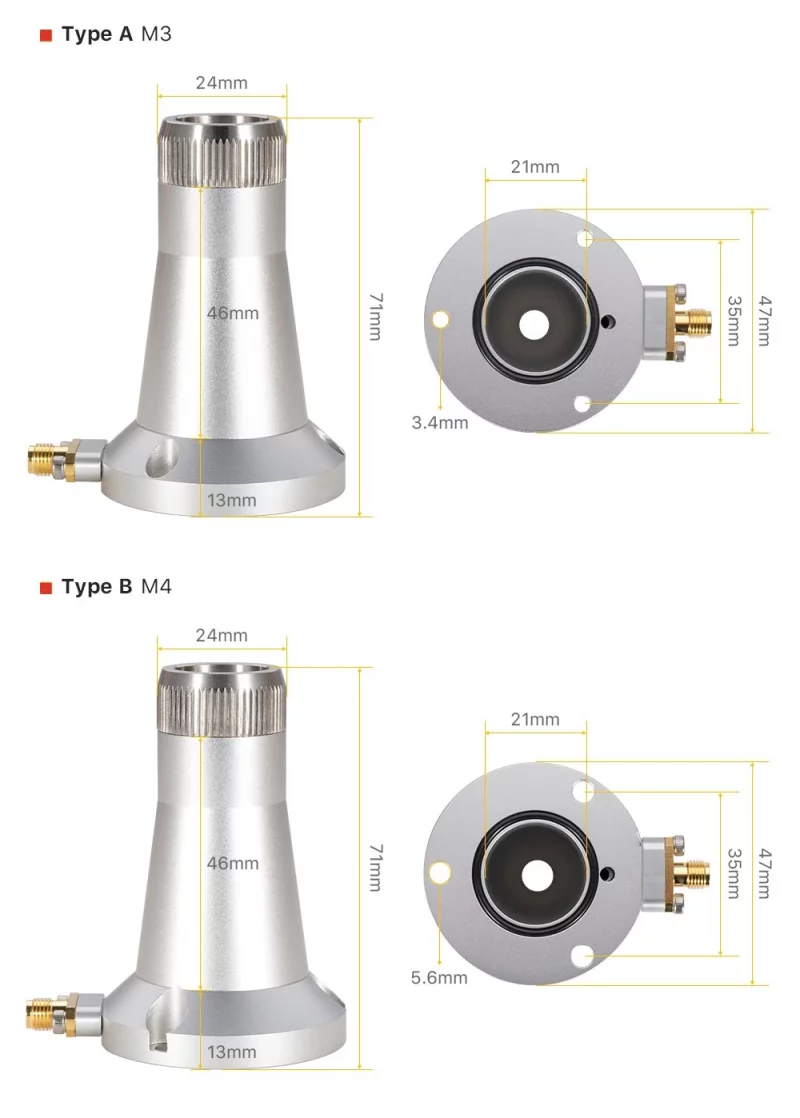 Nozzle Connector for BODOR 3D - Product Details 2