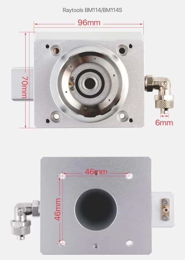 Nozzle Connector for Raytools BM114 BM114S - Product Details 1