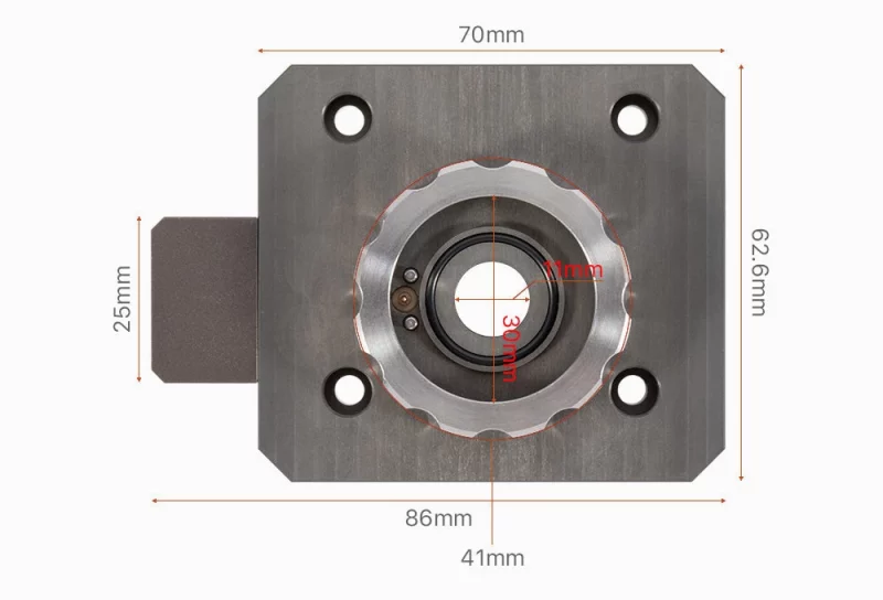 Nozzle Connector for Raytools BT240S - Product Details 1