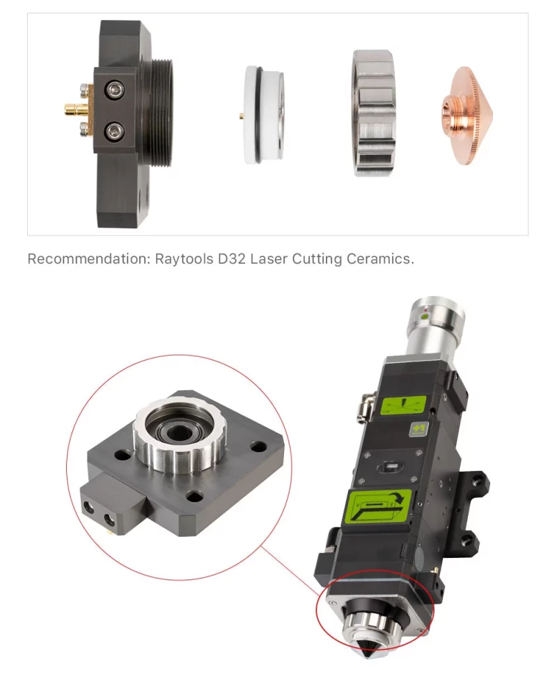 Nozzle Connector for Raytools BT240S - Product Details 4