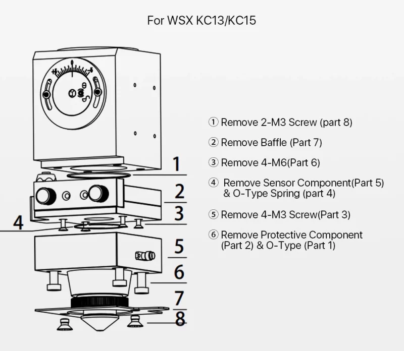 Nozzle Connector for WSX KC13 KC15 - Product Details 4