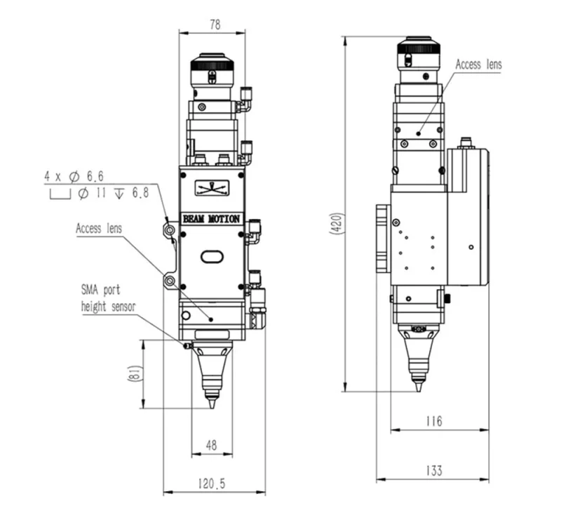 Raytools BMH110 - Product Details - 3